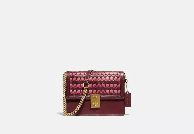 Hutton Shoulder Bag With Weaving