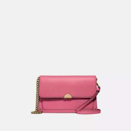 Coach Dreamer Convertible Crossbody Brass/Orchid - Ready Stock Malaysia — Brass/Orchid
