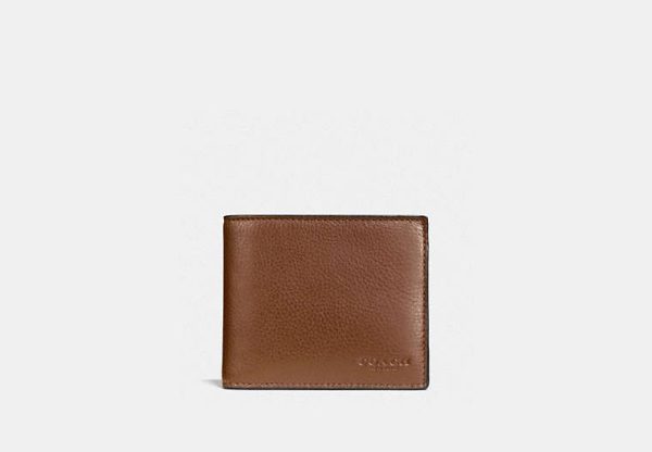 Coach 3-In-1 Wallet Dark Saddle - Ready Stock Malaysia
