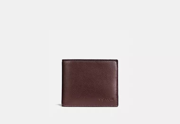 Coach 3-In-1 Wallet Mahogany Brown - Ready Stock Malaysia