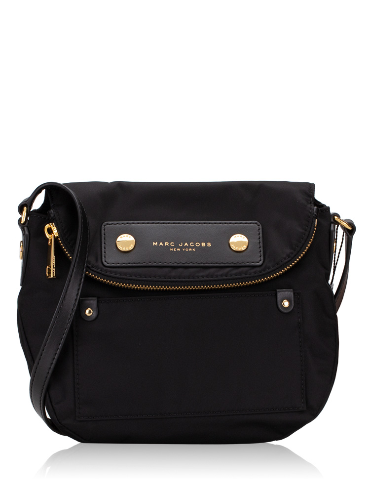 Marc Jacobs Preppy Nylon Mini Natasha Crossbody Black