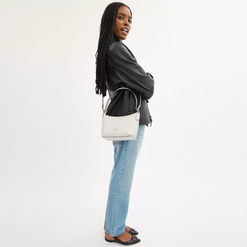 Zip Top Shoulder Bag