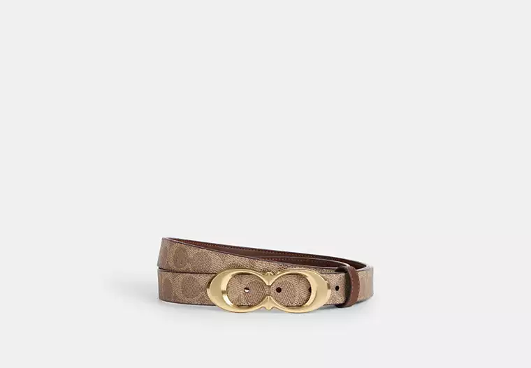 Signature Buckle Belt, 25 Mm