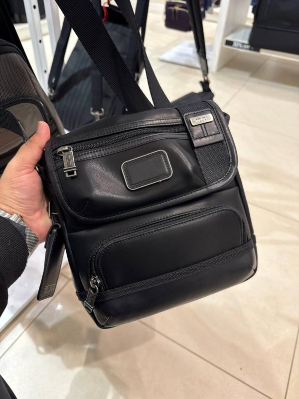 TUMI Kerby Crossbody Black - Ready Stock USA
