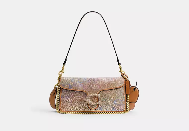 Coach Crystal Signature Jacquard Tabby 26 Shoulder Bag 2026