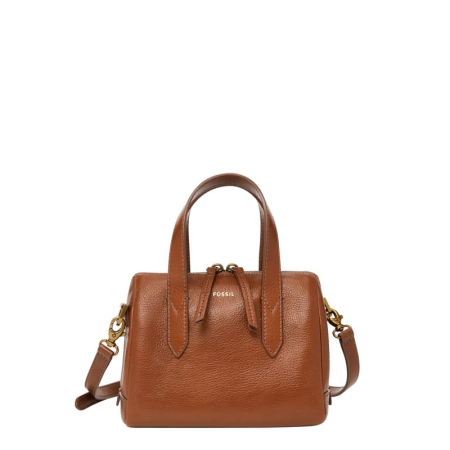 Fossil Sydney Mini Satchel Medium Brown - Ready Stock US - Ready Stock USA — Medium Brown