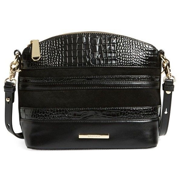 Brahmin Duxbury crossbody shoulder bag spring 2026 black structured