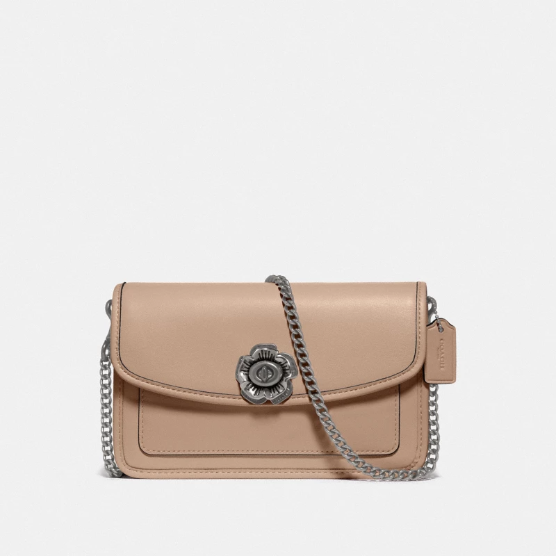 Coach Parker Crossbody bag tan leather C4045 2025