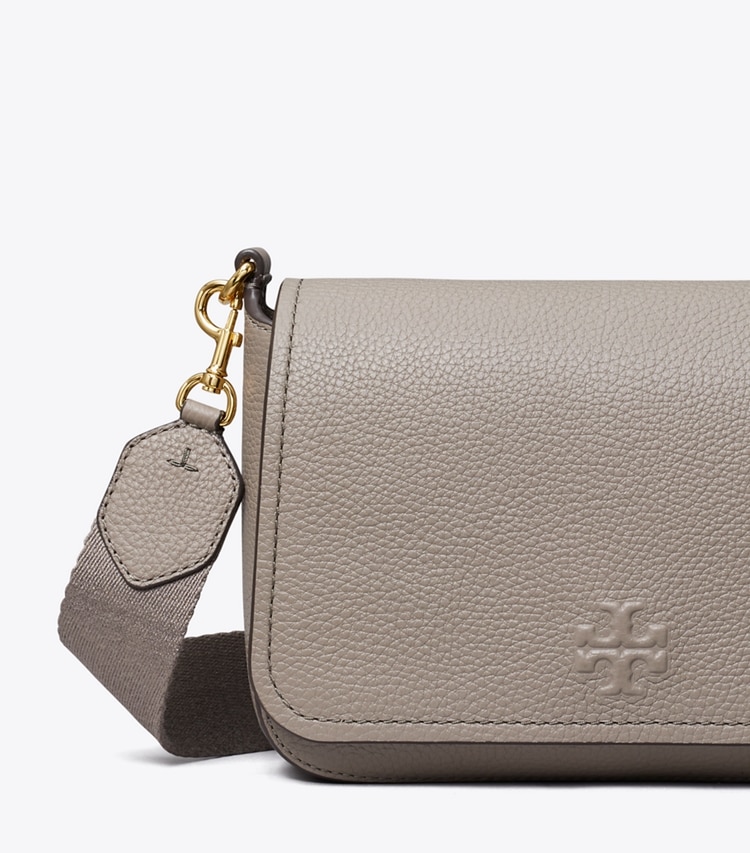 Tory Burch Flap Crossbody Saffiano leather bag black 2025