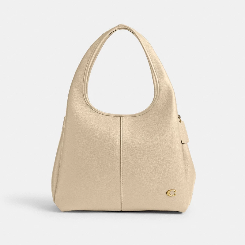 Coach Lana Shoulder Bag C2966 chalk beige leather 2024