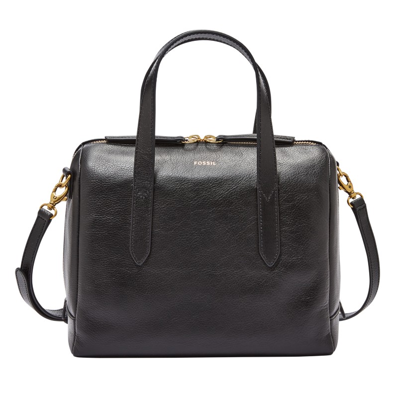 Fossil Sydney Mini Satchel black leather 2026