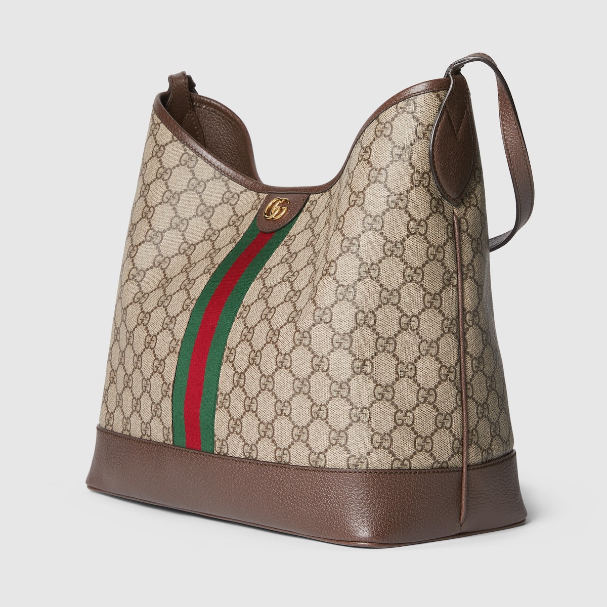 Gucci Ophidia GG medium shoulder bag brown GG Supreme canvas 2024