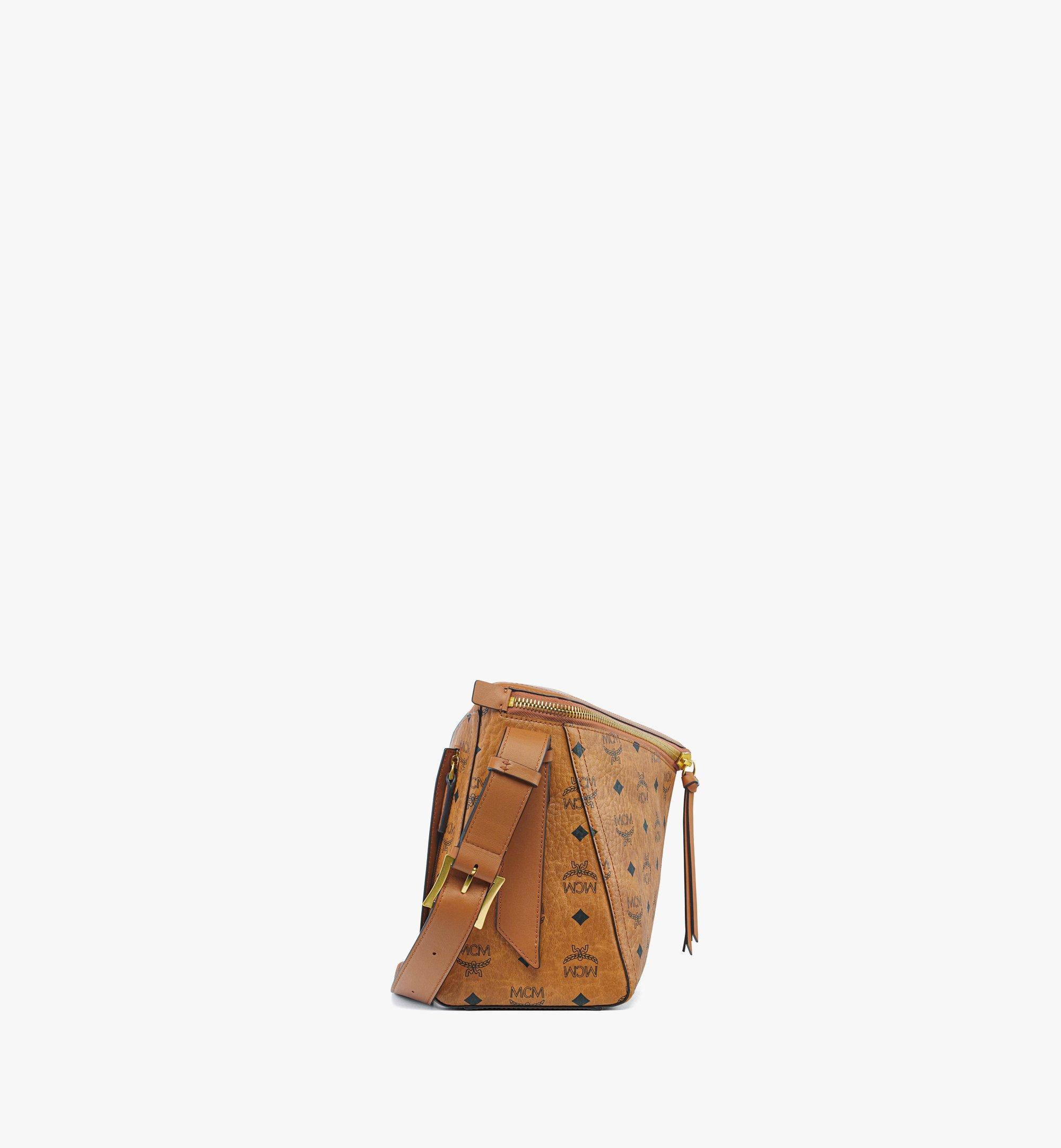 MCM Milla everyday shoulder bag versatile tan leather 2026