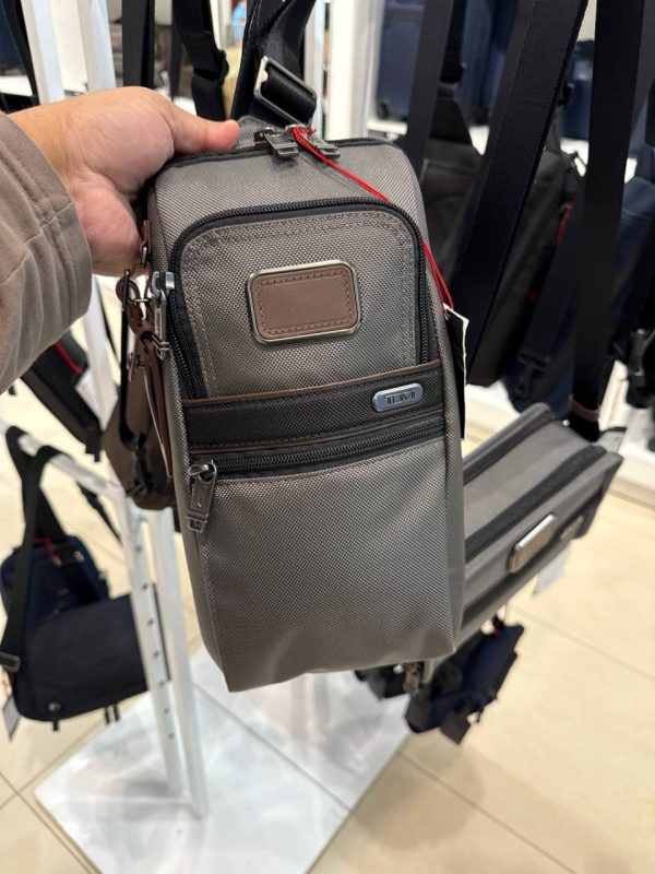 TUMI Alpha Compact Sling Carbon - Ready Stock USA