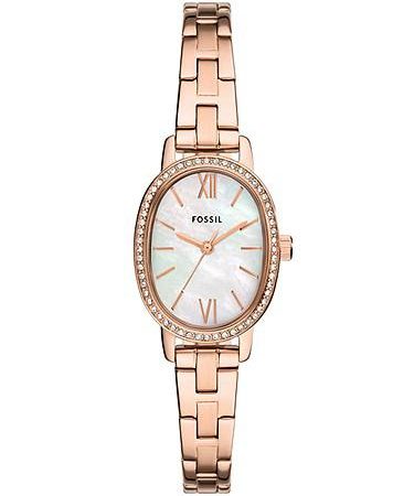 Fossil Penny Three-Hand Rose Gold-Tone Stainless Steel Watch - Preorder — Rose Gold-Tone