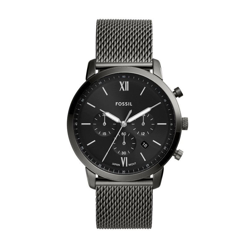 Fossil FS5699 Chronograph smoke stainless steel bracelet watch men