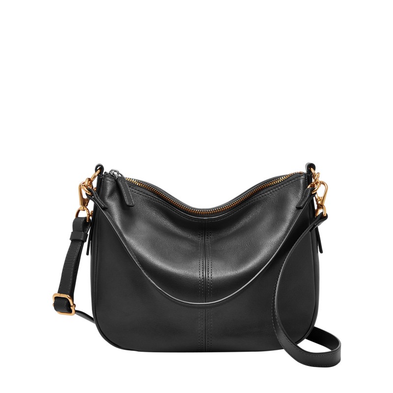 Fossil Jolie Crossbody black leather minimal small bag