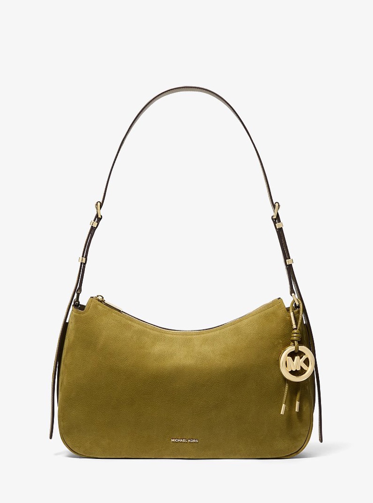 Michael Kors Nolita Medium Nubuck Shoulder Bag 2026