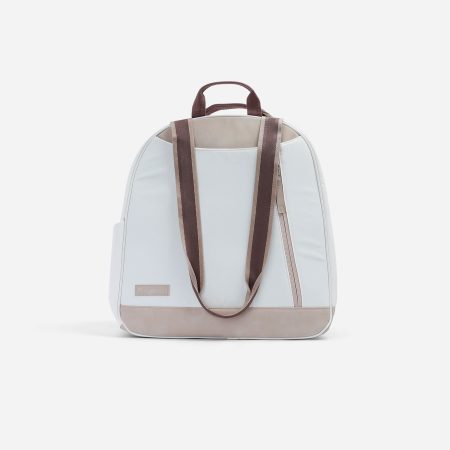 Doubletake Melbourne Tennis Backpack / Tote Dove White &amp; Cashmere - Preorder — Dove White & Cashmere