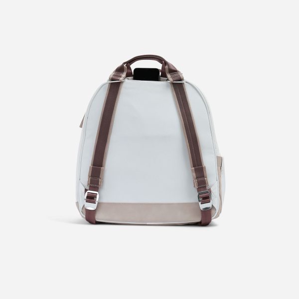 Doubletake Melbourne Tennis Backpack / Tote Dove White & Cashmere | Authentic from USA outlet | Amaboxly Malaysia