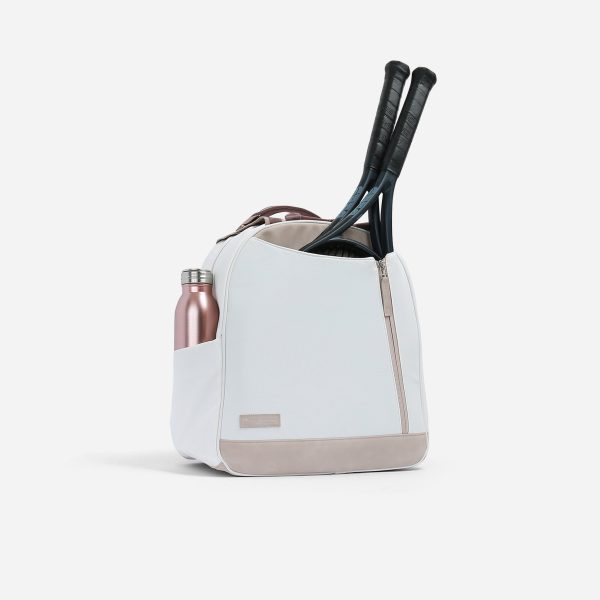 Doubletake Melbourne Tennis Backpack / Tote Dove White & Cashmere | Authentic from USA outlet | Amaboxly Malaysia