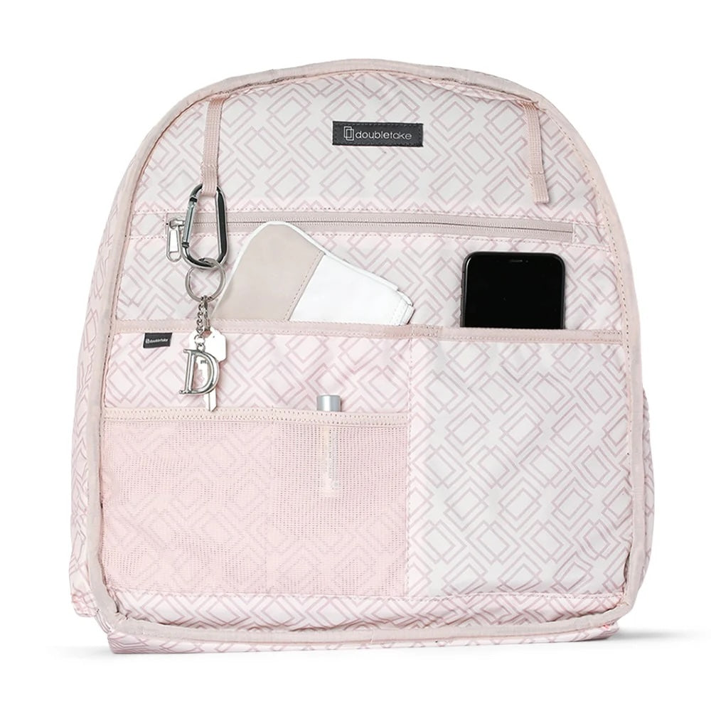 Doubletake Melbourne Tennis Backpack / Tote Dove White & Cashmere | Authentic from USA outlet | Amaboxly Malaysia