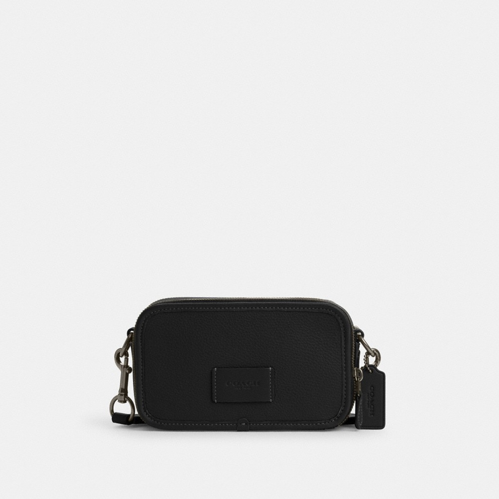 Coach Wyatt Crossbody Bag Gunmetal Black