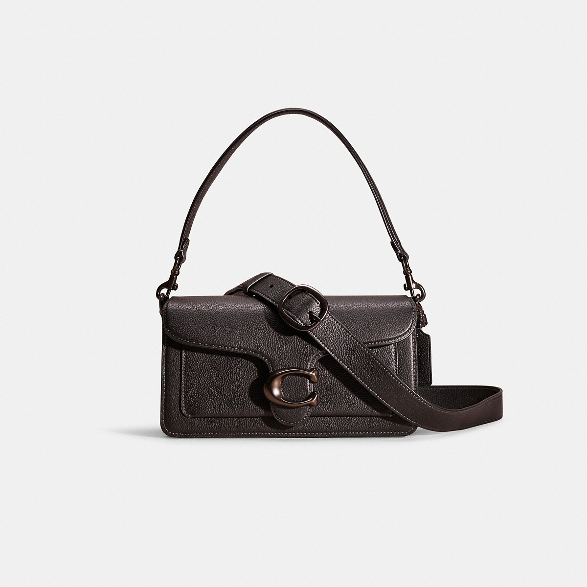 Coach Polished Leather Tabby 26 bag black 2026