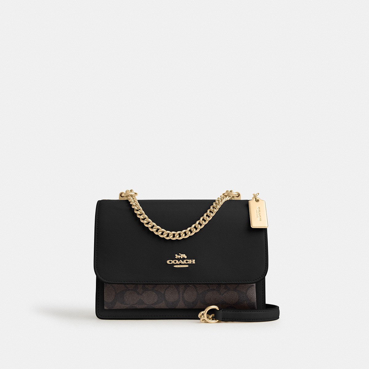Coach Klare Crossbody bag walnut black canvas 2026