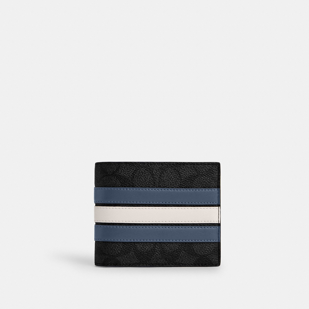 Coach 3-In-1 Wallet Signature Canvas Varsity Stripe