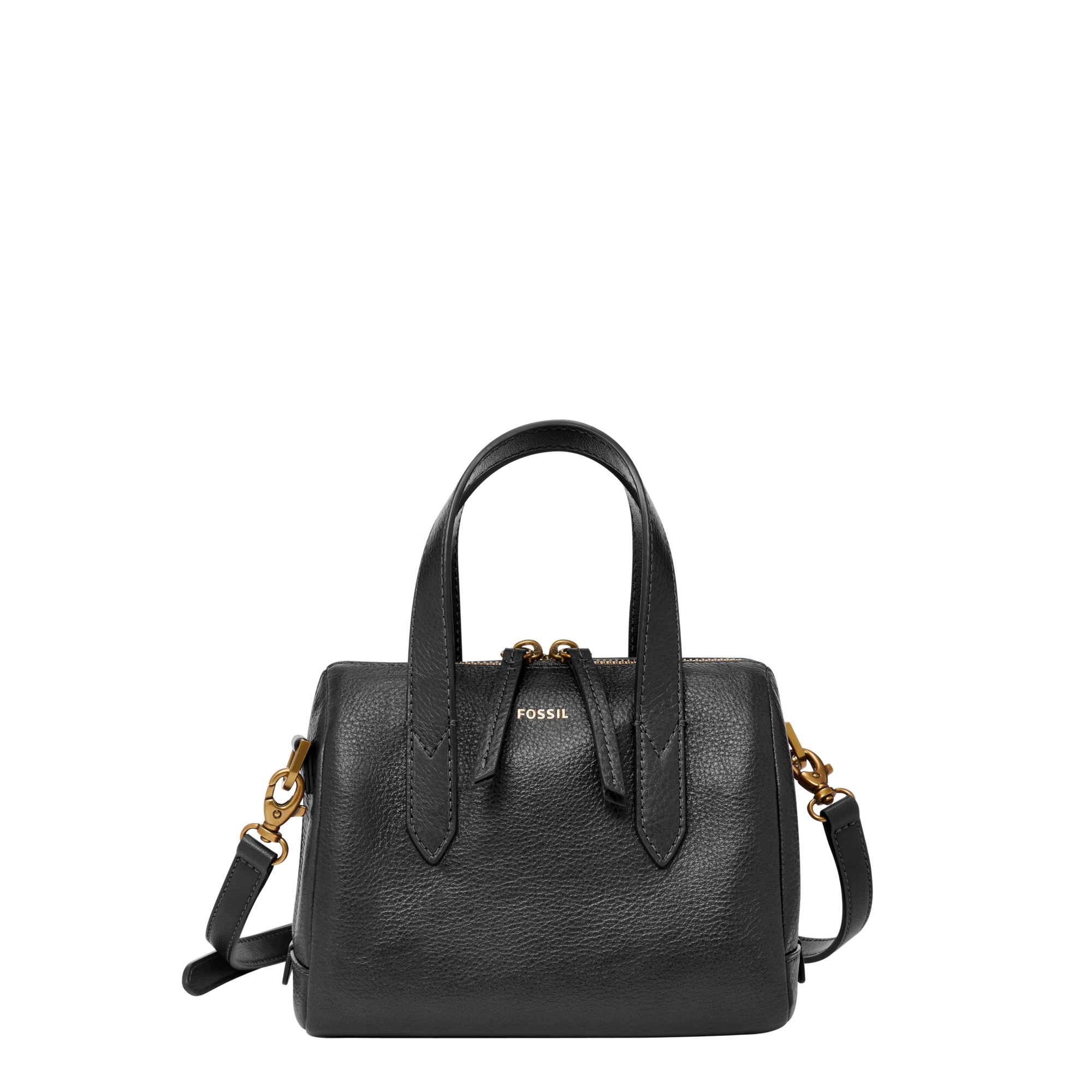 Fossil Sydney Mini Satchel Black SHB3117001 leather 2026