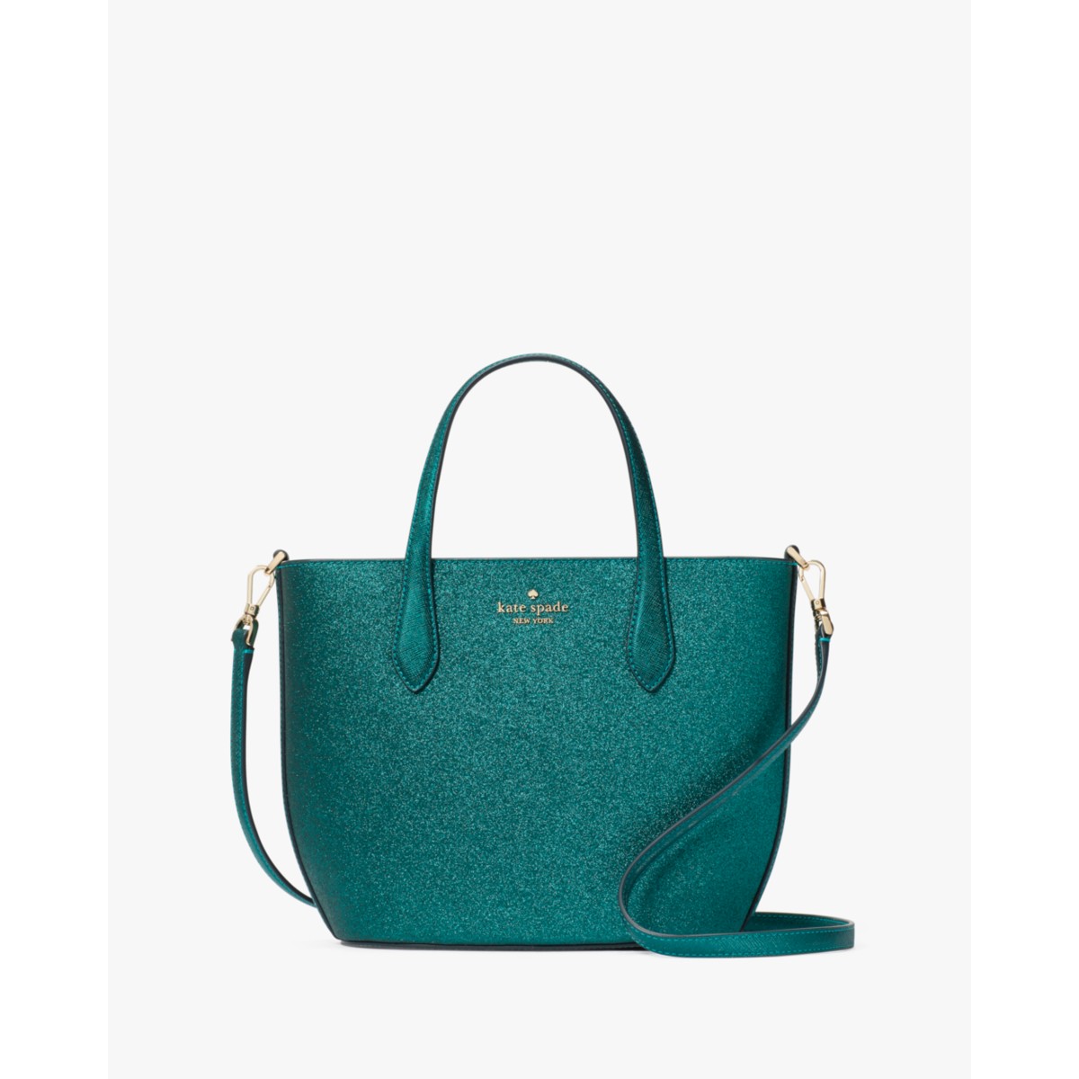 Kate Spade Glimmer Satchel Festive Teal