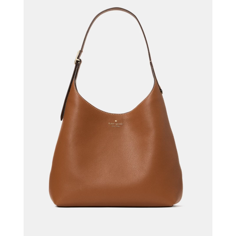 Kate Spade Outlet Tessa Tote Bag With Charm KP057 Elm Multi twill gold hardware