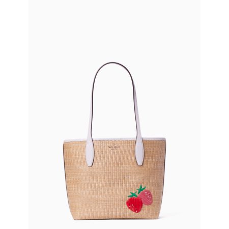 Kate Spade Picnic In The Park Small Tote Natural Multi - Ready Stock Malaysia — Natural Multi