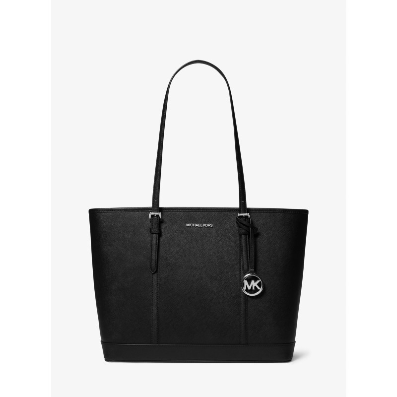 Michael Kors Jet Set Travel large tote saffiano leather black 2024