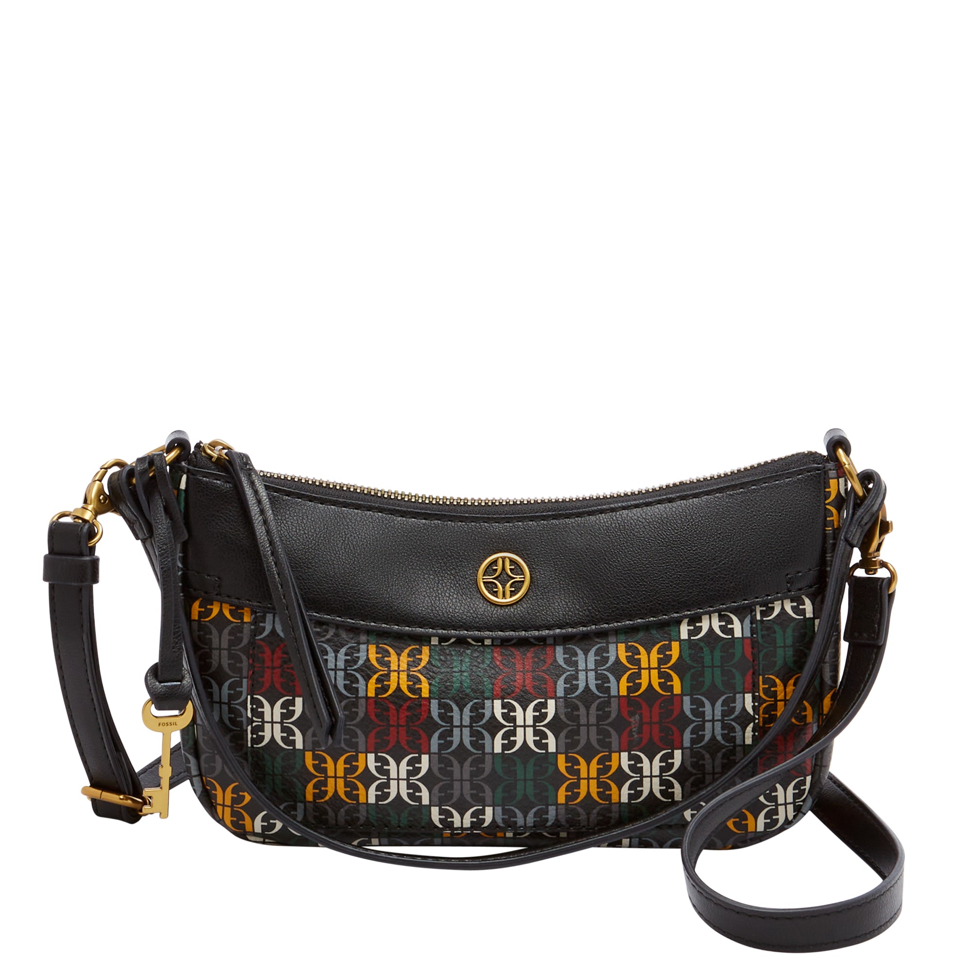 Fossil Skylar PVC Mini Baguette Multi - Ready Stock Malaysia