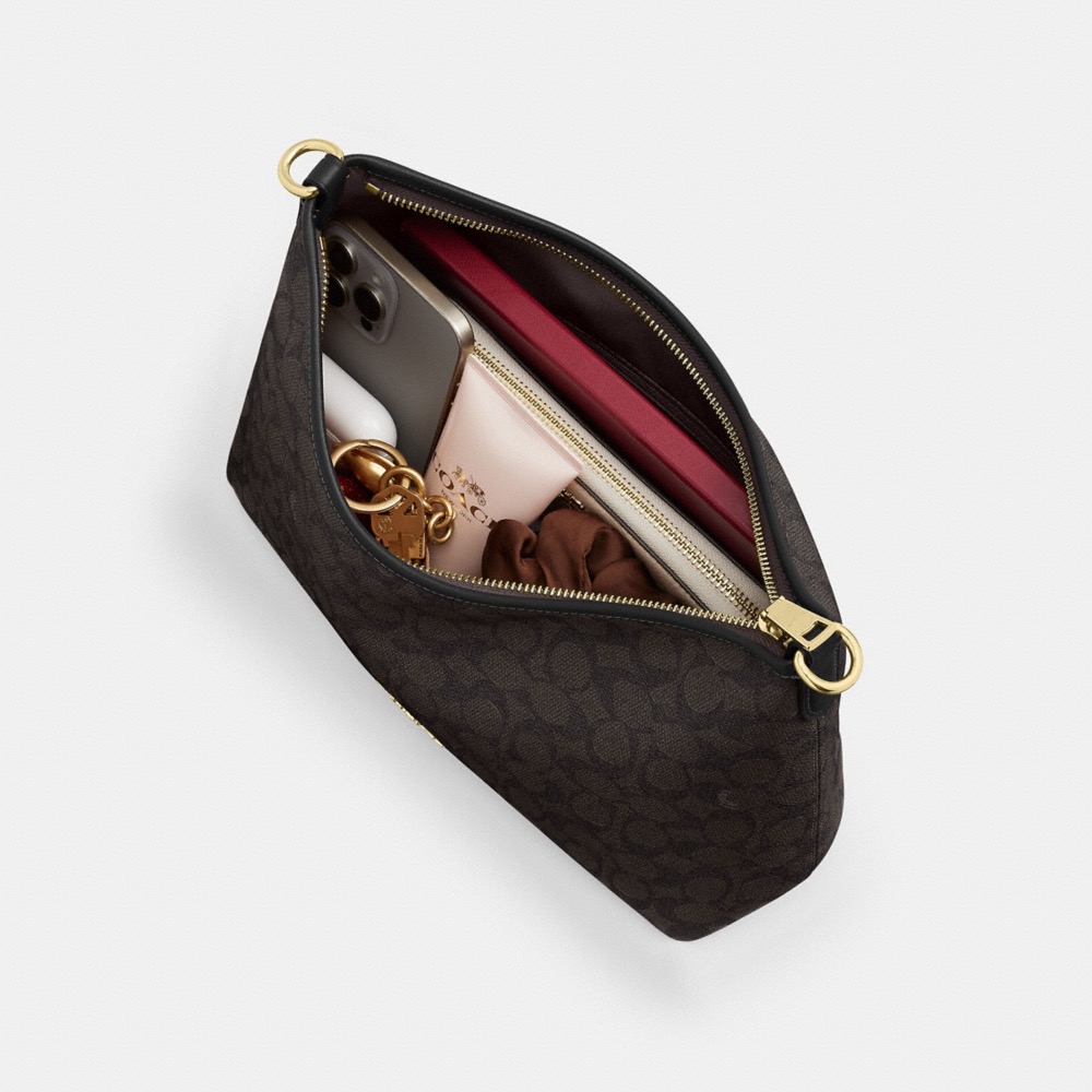 Coach Outlet Laurel Shoulder Bag In Signature Canvas - Preorder