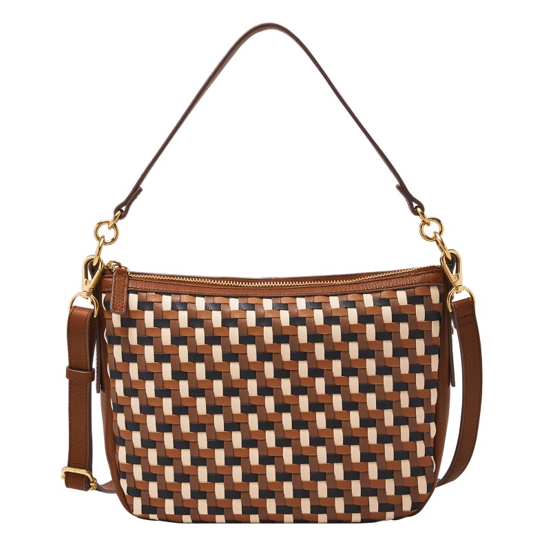Fossil Jolie Leather Crossbody Bag neutral woven ZB11112249 2026