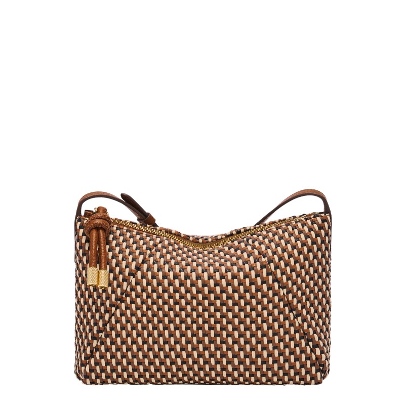 Fossil Willa Small Crossbody Bag neutral basket weave ZB11220249 2026