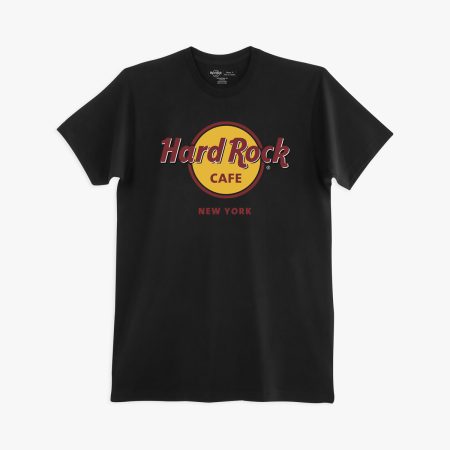 Hard Rock Cafe Classic Logo Tee in Black New York - Preorder — Black