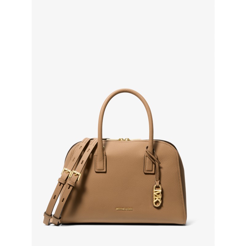 Michael Kors Ashton Medium Satchel 35F6G9QS6I Light Cream Oregano Luggage Fall 2026