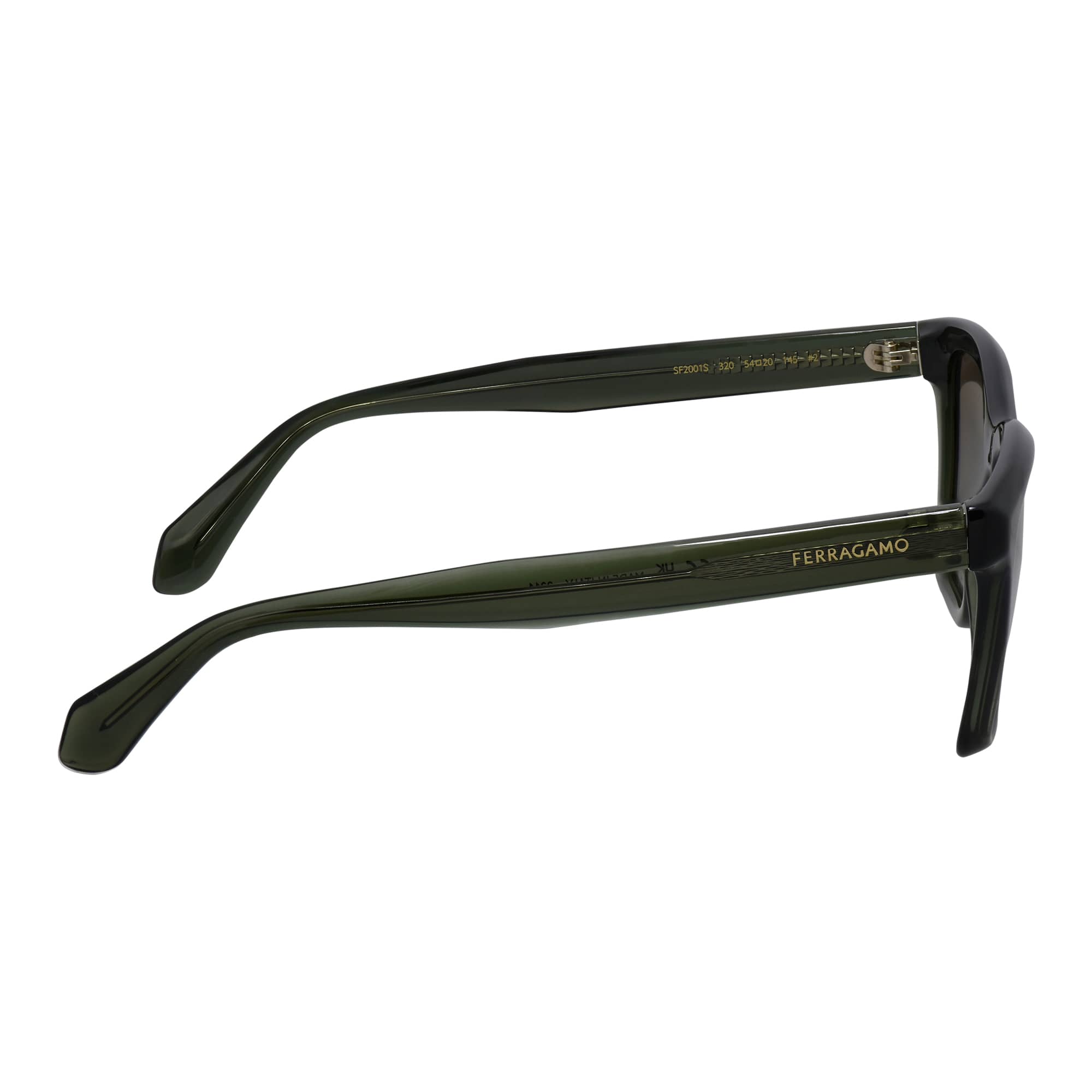 Salvatore Ferragamo  SF 2001S 320 54mm Unisex Square Sunglasses - Preorder