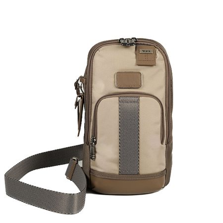 TUMI Fife Slim Sling Bag - Preorder — Tonal Sand