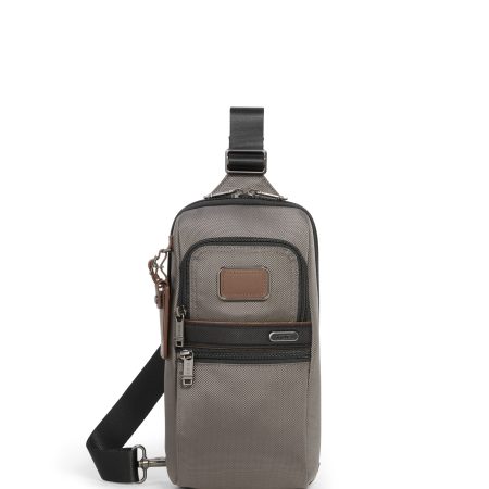 TUMI Compact Sling - Preorder — Castle Rock/Brown