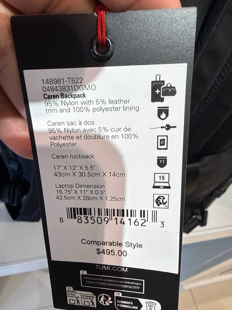 TUMI Caren Backpack - Preorder