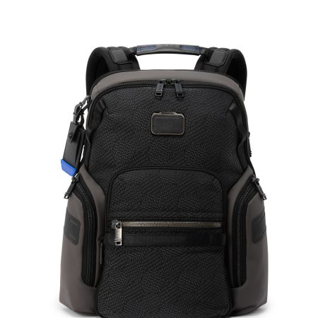 TUMI Alpha Bravo Navigation Backpack - Preorder — Black Geometric