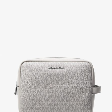 Michael Kors Hudson Signature Logo Travel Kit - Preorder — Nickel