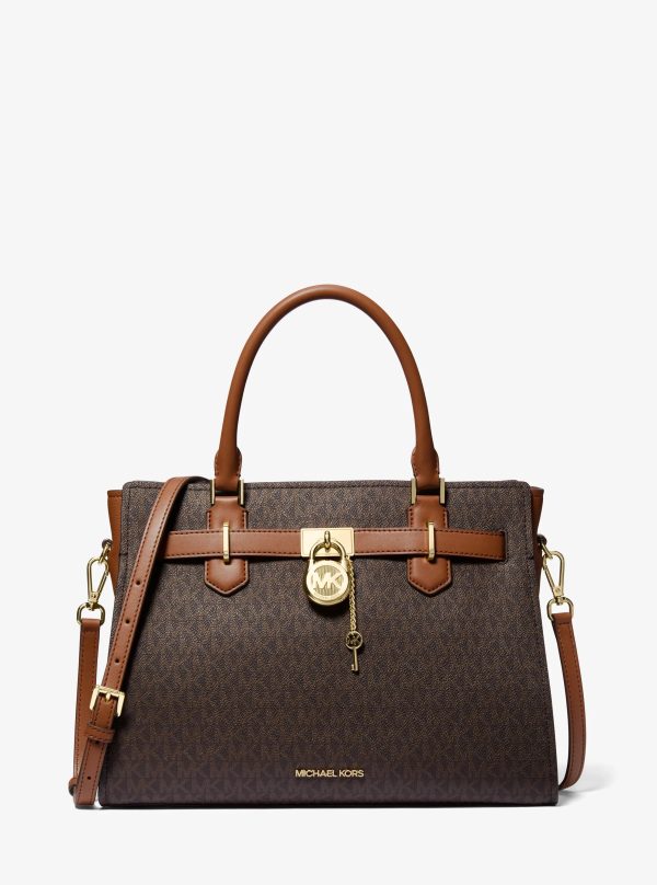 Michael Kors Landon Medium Logo Satchel - Preorder