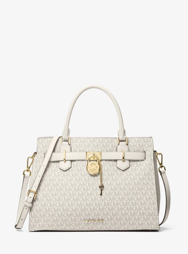 Michael Kors Landon Medium Logo Satchel - Preorder