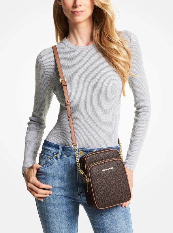 Michael Kors Jet Set Travel Medium Logo Crossbody Bag - Preorder